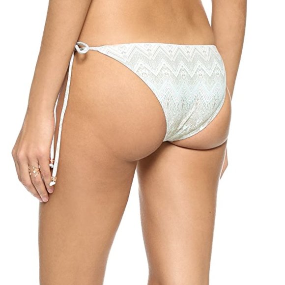 NWT Eberjey Sadie Bikini Bottom Surf Spray Icebe L - Picture 1 of 3
